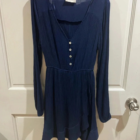 Altar’d State V-neck, A-line, Mock Wrap Dress - Picture 1 of 6